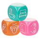 Calexotics | Naughty Bits Roll With It Icon Based Sex Dice