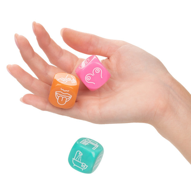 Calexotics | Naughty Bits Roll With It Icon Based Sex Dice