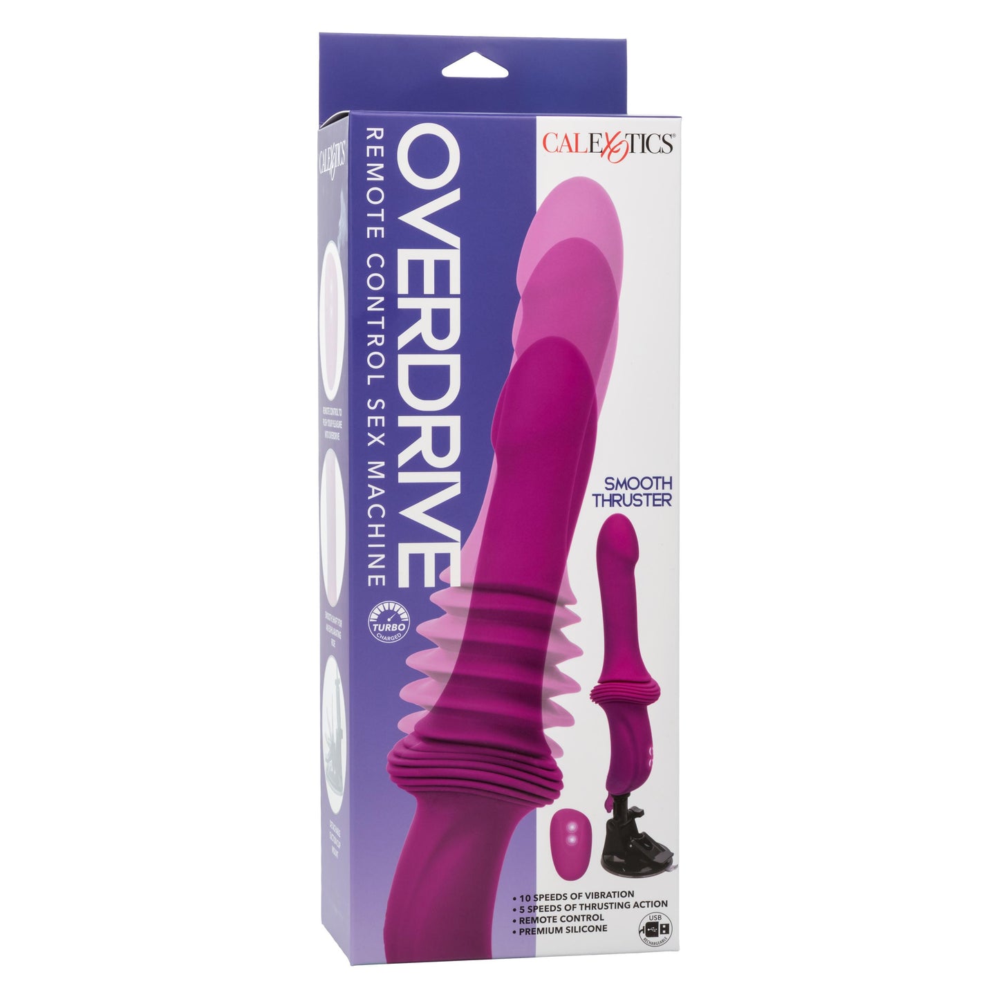 CalExotics Overdrive Remote Control Sex Machine Smooth Thruster