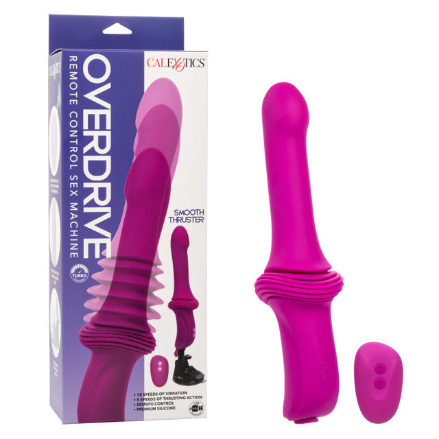 CalExotics Overdrive Remote Control Sex Machine Smooth Thruster