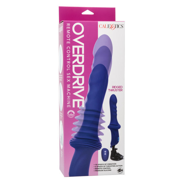 CalExotics Overdrive Remote Control Sex Machine Ridged Thruster