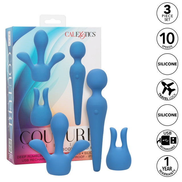 Calexotics | Couture Collection Body Wand Kit Blue