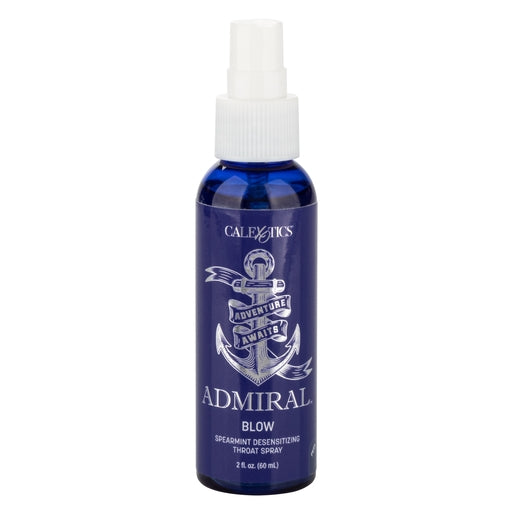 Calexotics Admiral Blow Spearmint Desensitizing Throat Spray 2oz/60ml