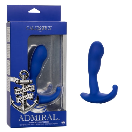 Calexotics Admiral Vibrating Advanced Curved Probe