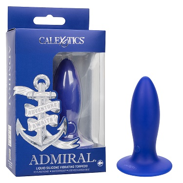 Calexotics Admiral Liquid Silicone Vibrating Torpedo