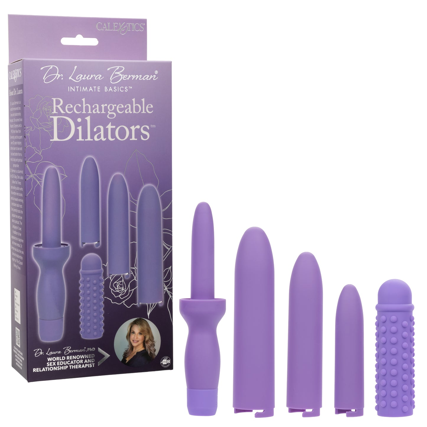 Calexotics Dr. Laura Berman® Rechargeable Dilators Set