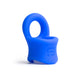 Sport Fucker Baller Ring - Blue Liquid Silicone Cock Ring with Ball Stretcher