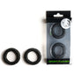 Sport Fucker Ready Rings - Black Cock Rings - 2 Pack