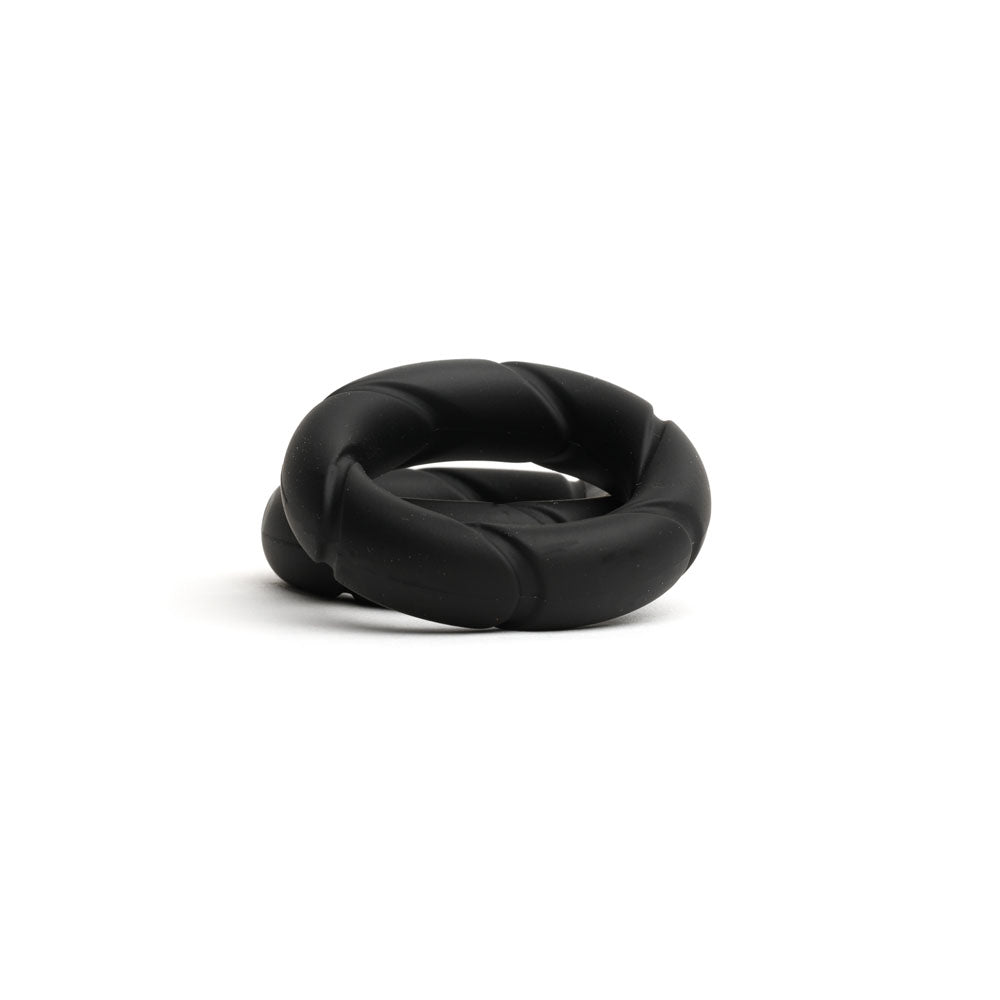 Sport Fucker Ready Rings - Black Cock Rings - 2 Pack