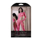 Fantasy Lingerie SHEER FANTASY ONE MORE TIME One Shoulder Bodystocking Pink - One Size