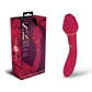 Secret Kisses ROSEGASM LINGO Rose Red 20.3cm Dual Vibrator & Flicking Stimulator