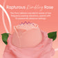 CreativeC | Skins Rose Buddies - The Rose Purrz - Light Pink USB Pulsing Rose Stimulator