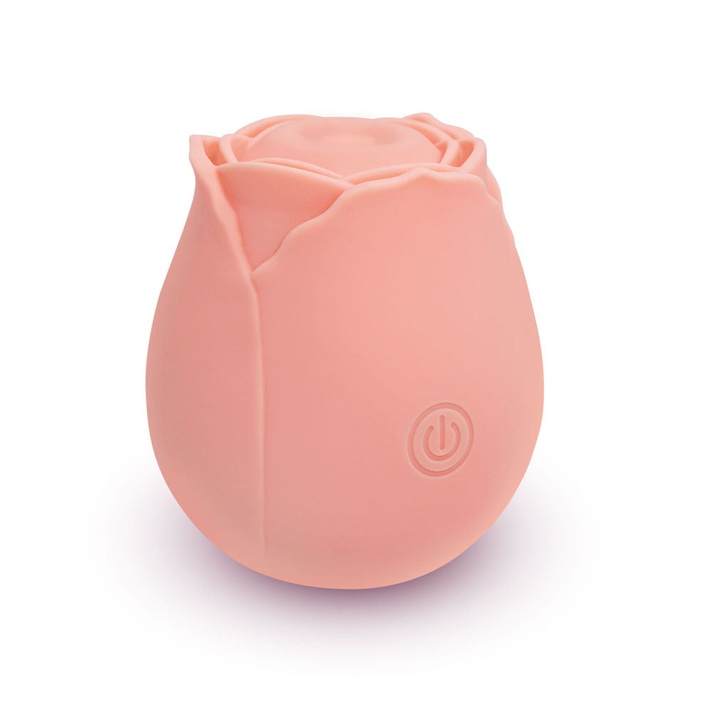 CreativeC | Skins Rose Buddies - The Rose Purrz - Light Pink USB Pulsing Rose Stimulator