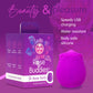 CreativeC | Skins Rose Buddies - The Rose Twirlz - Purple USB Twirling Rose Stimulator