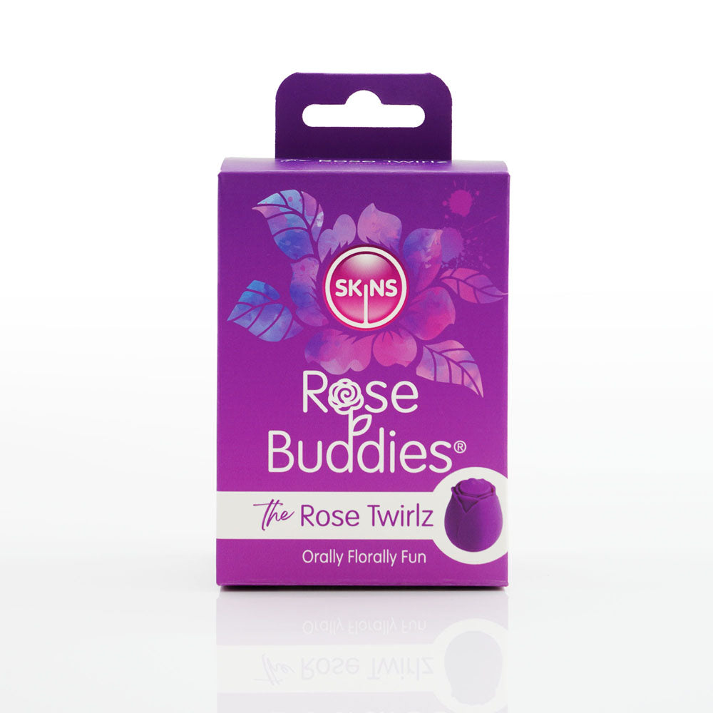 CreativeC | Skins Rose Buddies - The Rose Twirlz - Purple USB Twirling Rose Stimulator