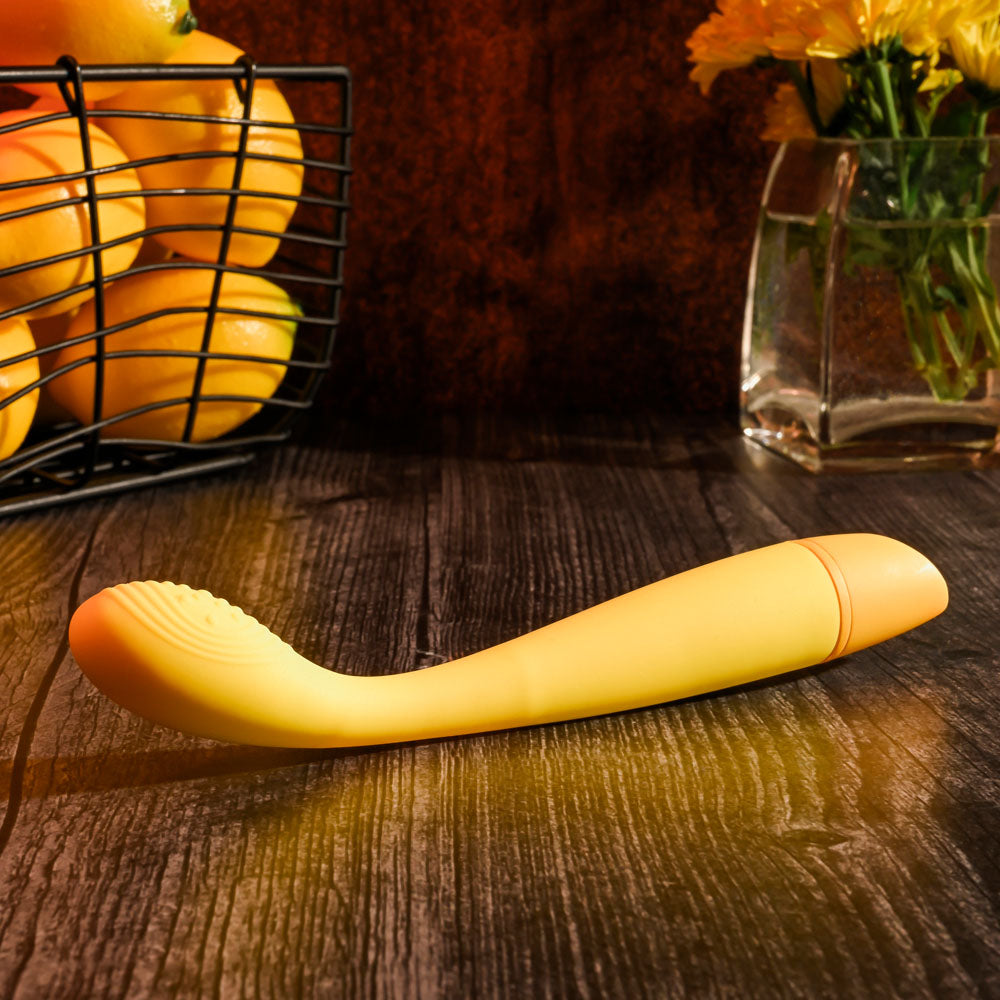 Selopa LEMON SQUEEZE - Yellow 18.4cm USB Rechargeable Vibrator