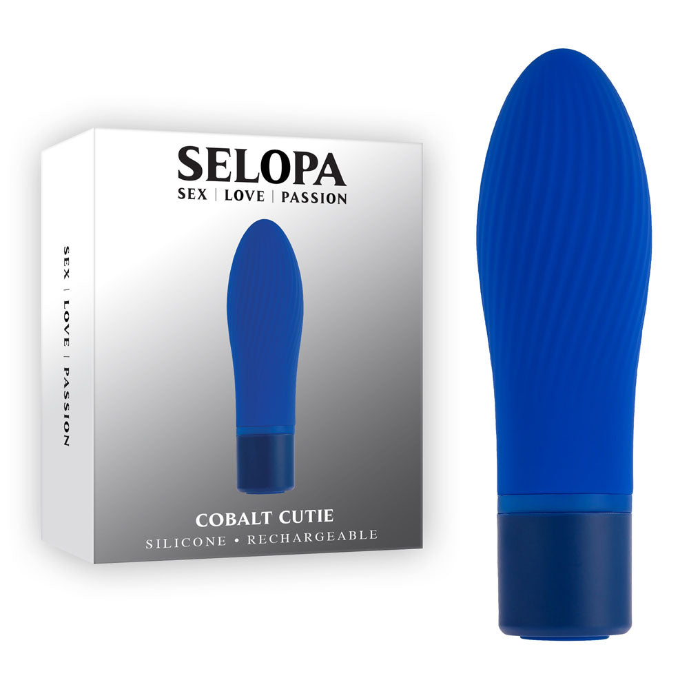 Selopa COBALT CUTIE - Blue Silicone Rechargeable Vibrator