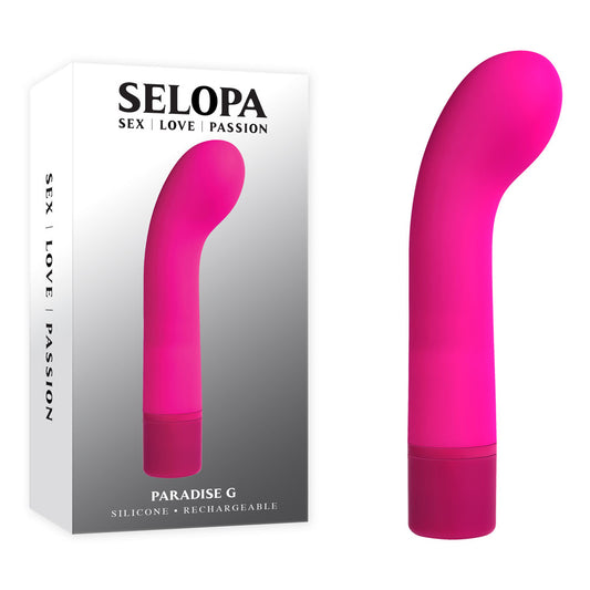 Selopa PARADISE G Pink 12.7cm USB Rechargeable G-Spot Vibrator