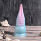 Selopa STUCK ON YOU - Blue/Pink 19cm USB Rechargeable Vibrating Tentacle Fantasy Dildo