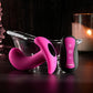 Selopa HOOKING UP - Pink 9.5cm USB Rechargeable Vibrator with Wireless Remote