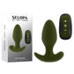 Selopa THE COLONEL - Green 10.1cm USB Rechargeable Vibrating Butt Plug with Wireless Remote