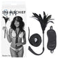 Sportsheets Sex & Mischief Shadow Tie and Tickle Kit - Black Beginners Bondage Kit