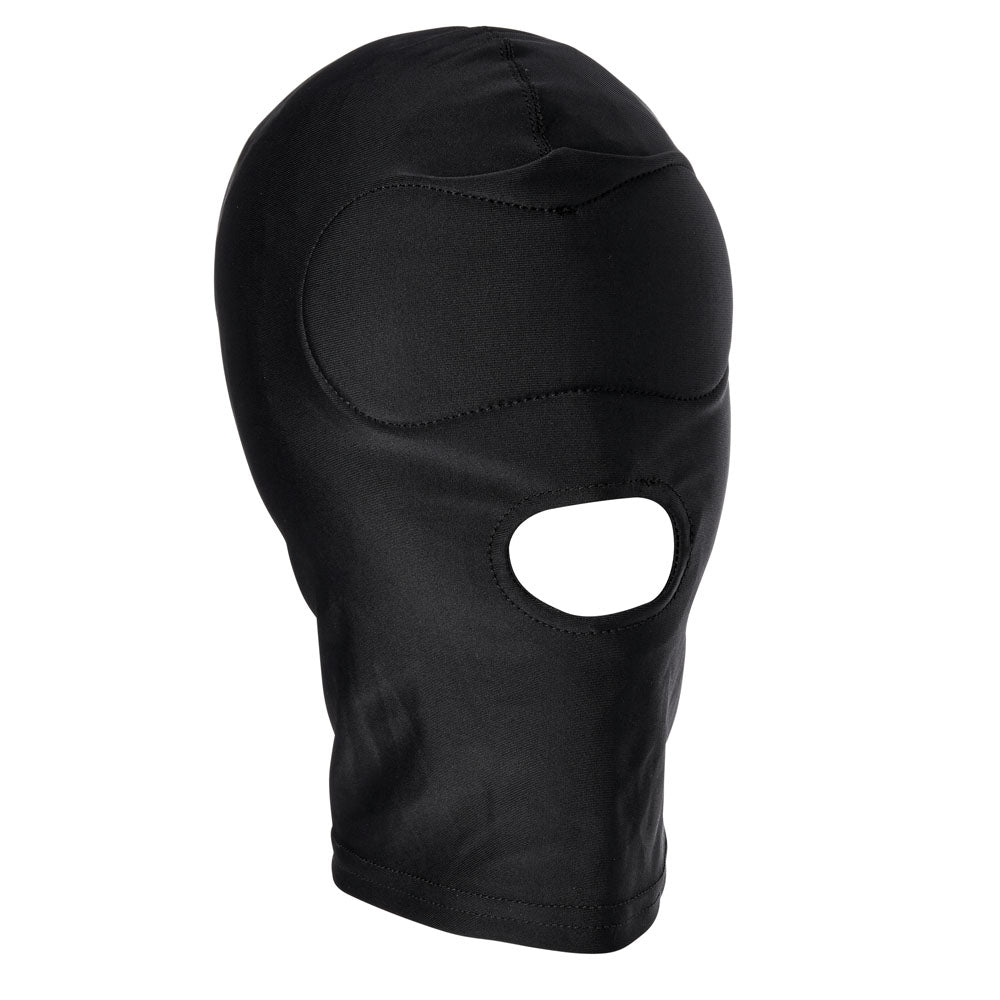 Sportsheets | Sex & Mischief Shadow Black Hood with Mouth Opening