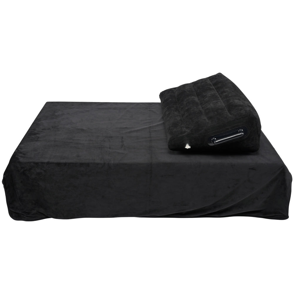 Sportsheets Pivot Protector Black Triple-Layered Waterproof Blanket