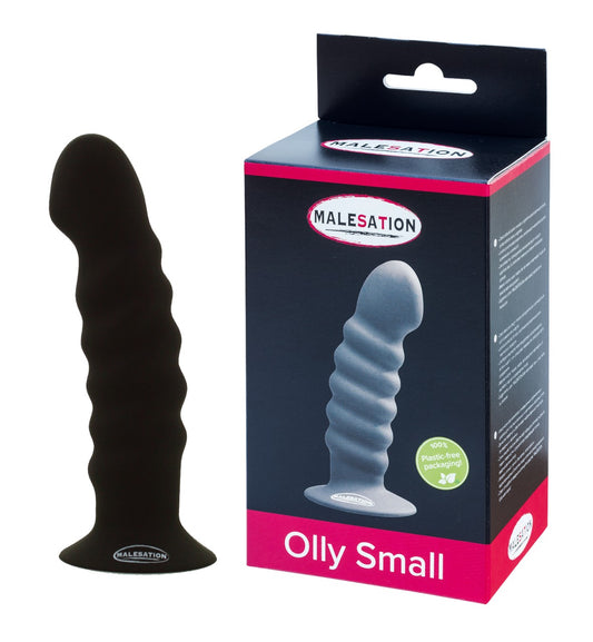 St Rubber | Malesation Olly Dildo Small Black