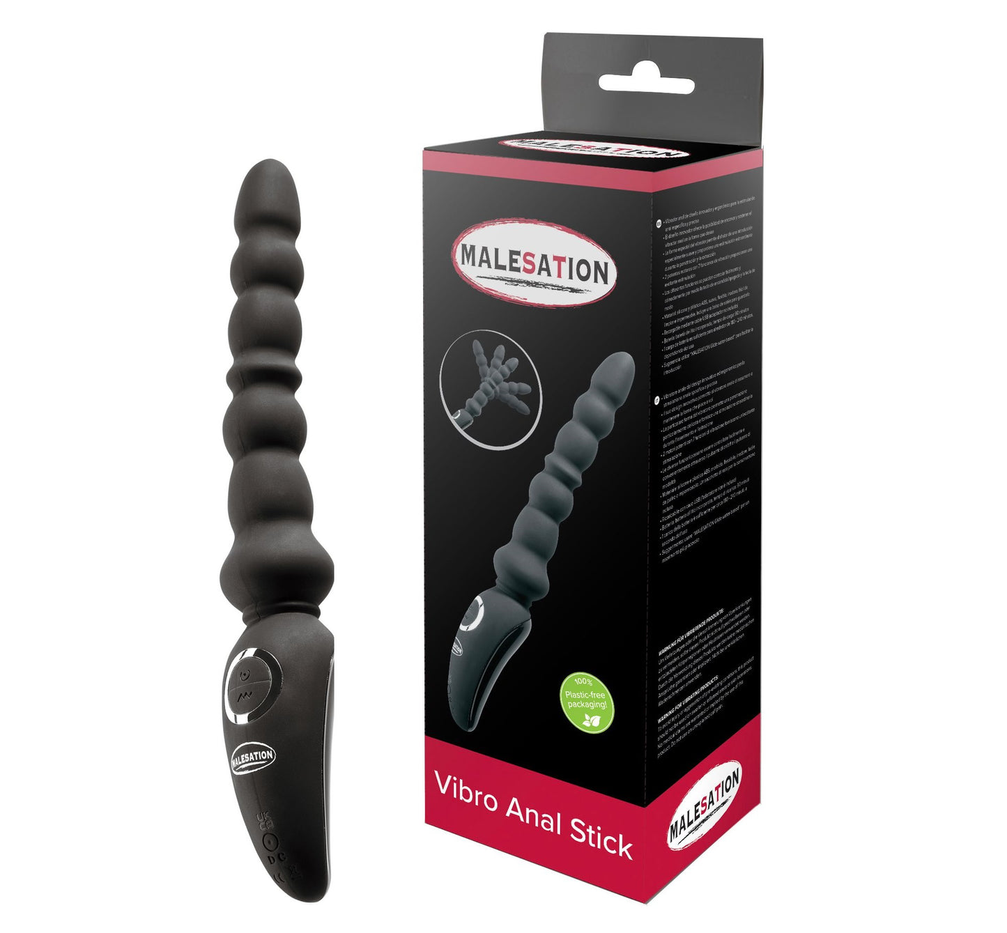 St Rubber | Malesation Vibro Anal Stick