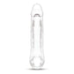 Size Up 2" See-Thru Penis Extender with Ball Loop - Clear 5cm Penis Extension Sleeve