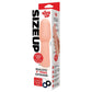 Size Up Realistic 2" Penis Extender - Flesh 5cm Penis Extension Sleeve