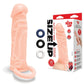 Size Up Realistic 1" Penis Extender - Flesh 2.5cm Penis Extension Sleeve