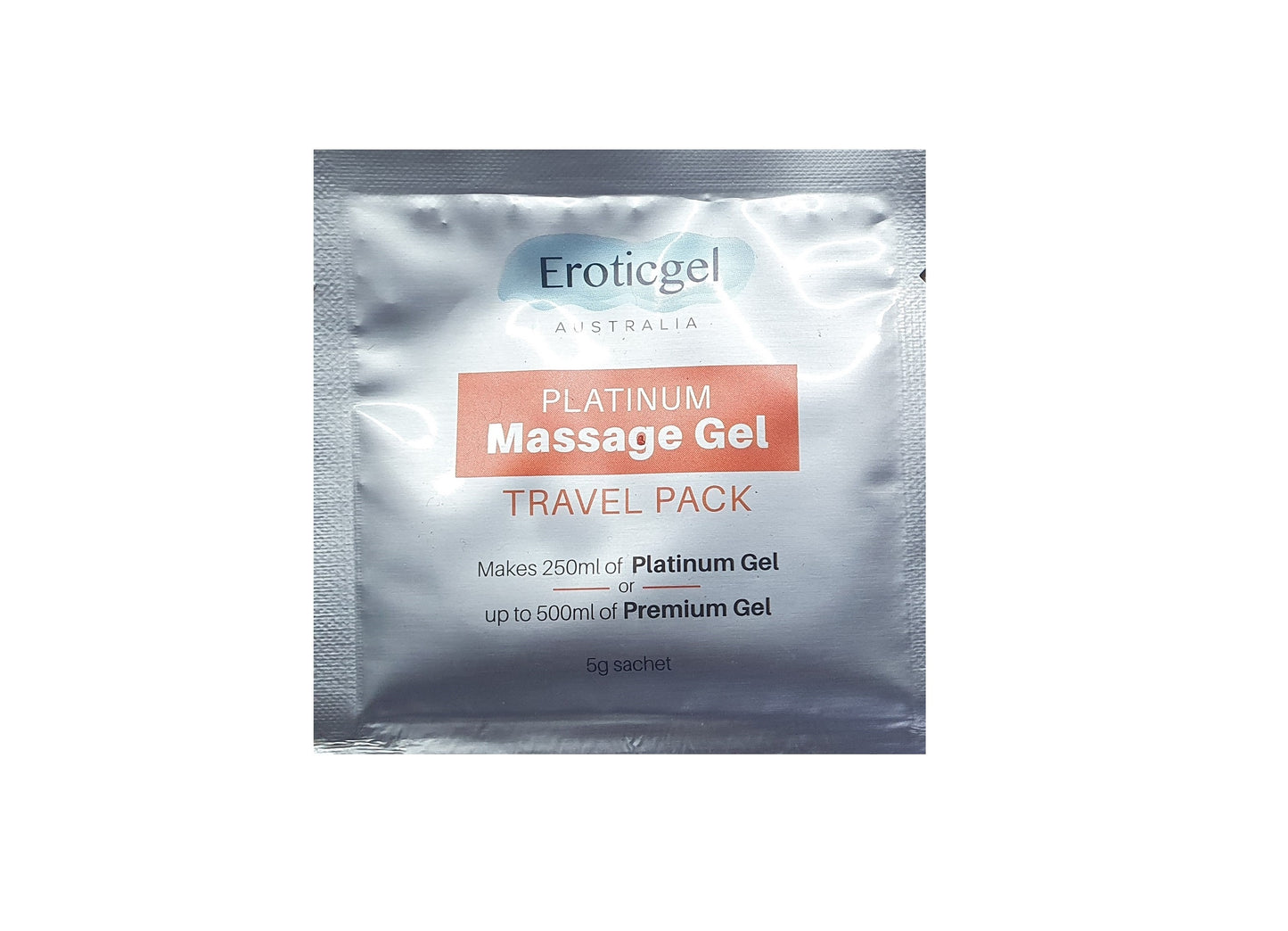 Eroticgel | Nuru Massage Powder 5g Travel Sample Sachets - Makes 250ml Gel - PREMIUM FOIL SACHETS