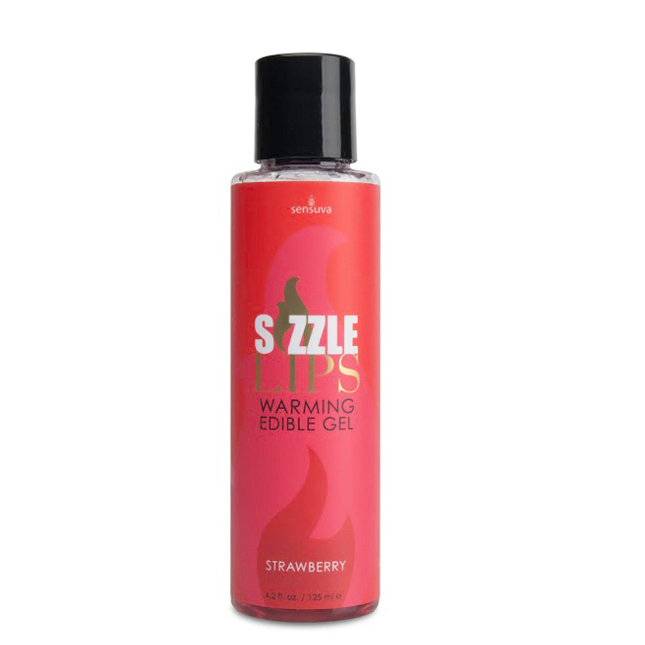 Sensuva Sizzle Lips Edible Massage Warming Gel 125ml - MULTIPLE FLAVOURS