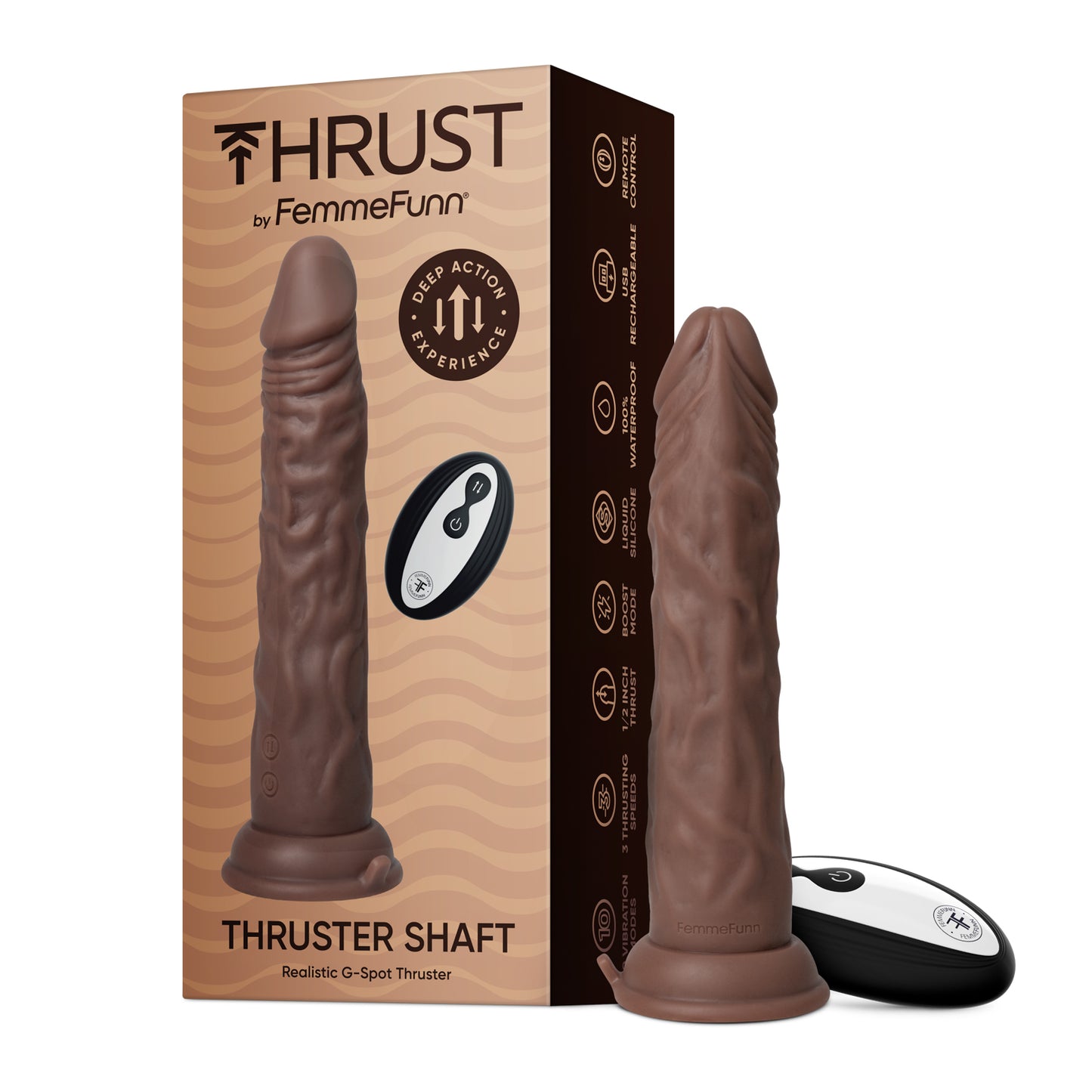 Femme Funn Thruster Shaft Vibrator with Remote Control