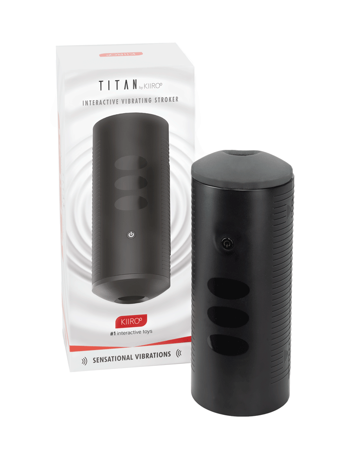 Kiiroo Titan Interactive Vibrating Stroker Masturbator