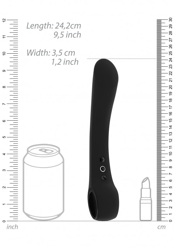 Shots Toys | VIVE Ombra Bendable Vibrator Black