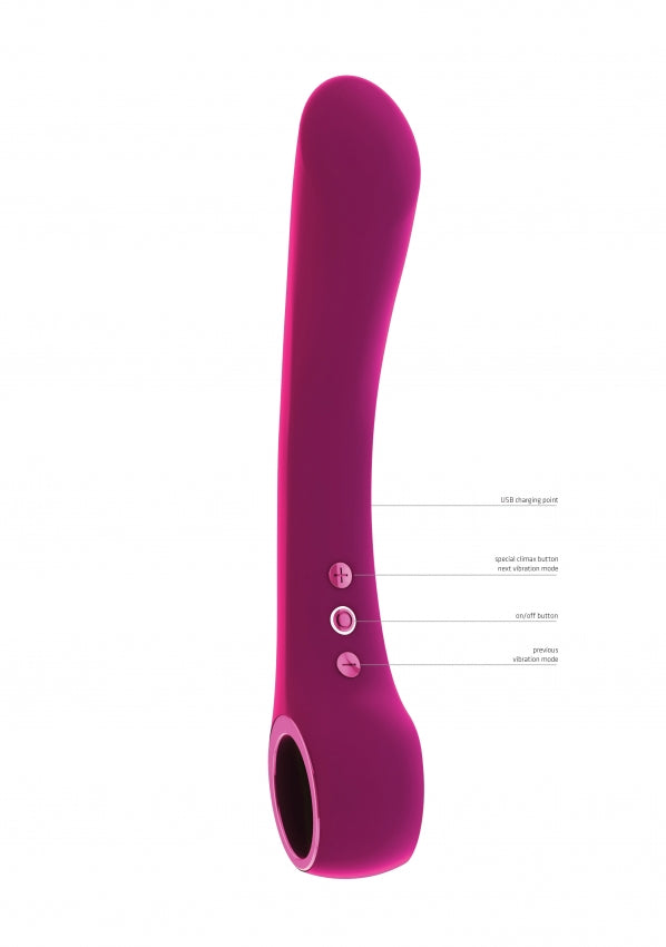 Shots Toys | VIVE Ombra Bendable Vibrator Pink