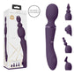 Shots Toys | VIVE Nami Purple 32 cm USB Rechargeable Massager Wand w Pulse Wave