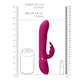 Shots Toys | VIVE Nari Vibrating and Rotating Beads, G-Spot Rabbit Vibrator Pink