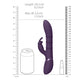 Shots Toys | VIVE Sora - Purple 24.2cm USB Rechargeable Rabbit Vibrator