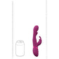 Shots Toys | VIVE Mika - Pink 23.2cm USB Rechargeable Rabbit Vibrator with Flapping Shaft