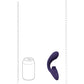 Shots Toys | VIVE Gen Triple Motor G-Spot Vibrator w Pulse Wave and Vibrating Bristles Purple