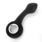 VERS Rechargeable Silicone G Spot Vibe Black 13.8cm USB Rechargeable Vibrator