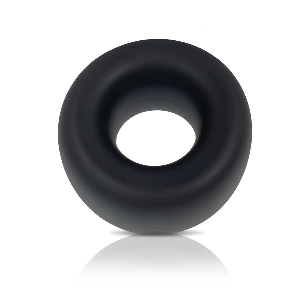 VERS Liquid Silicone Steel Motion Ball Stretcher Black Ball Stretcher Ring with Steel Motion Balls