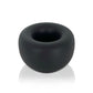 VERS Liquid Silicone Steel Motion Ball Stretcher Black Ball Stretcher Ring with Steel Motion Balls