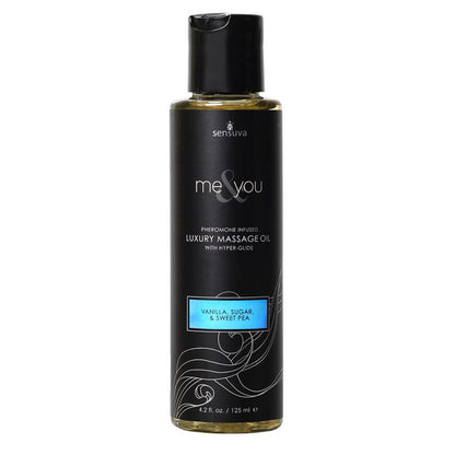 Sensuva Me & You Massage Oil 125ml - MULTIPLE FLAVOURS