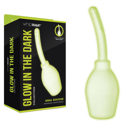 WhipSmart Glow In The Dark Anal Douche 310ml Capacity