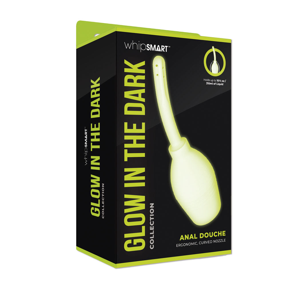 WhipSmart Glow In The Dark Anal Douche 310ml Capacity